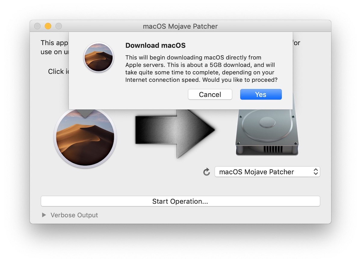 mojave patch tool